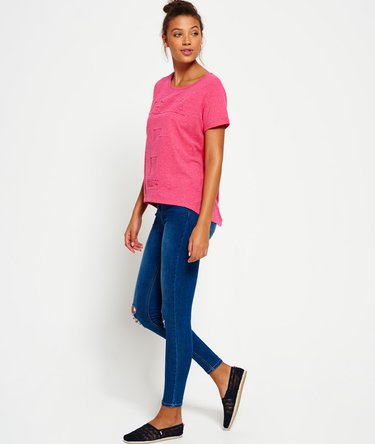 Osaka Embossed Bright Boyfriend T-shirt Image 3