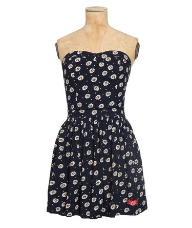 50's Meadow Print Dress Image 2