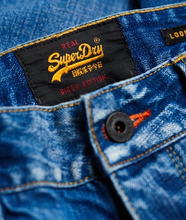Biker Tapered Jeans Image 6