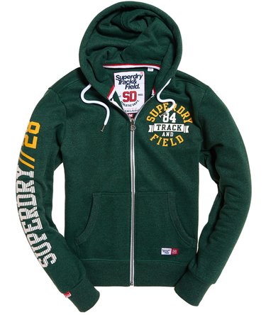 Track & Field Zip Hoodie Image 2