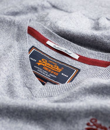 Orange Label tr&oslash;je med V-hals Image 5