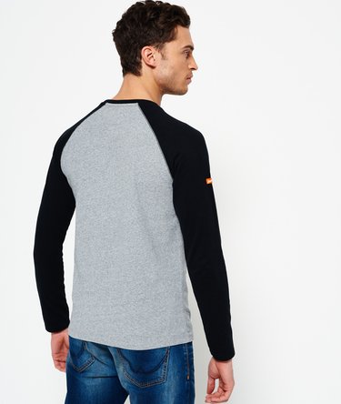 Orange Label Grit Baseball T-shirt Image 4