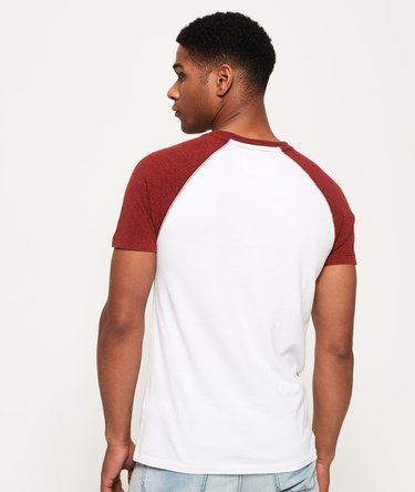 Orange Label Baseball T-Shirt Image 4