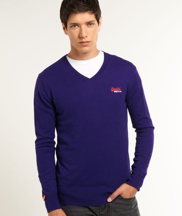 Orange Label strik med V-hals Image 1