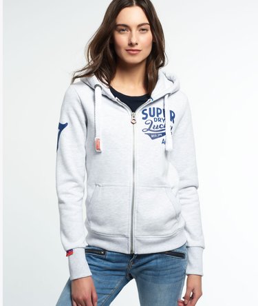 Sweat zippé à capuche Lucky Aces Image 1