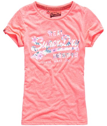 Camiseta Vintage Logo Hibiscus Cut Out Image 2