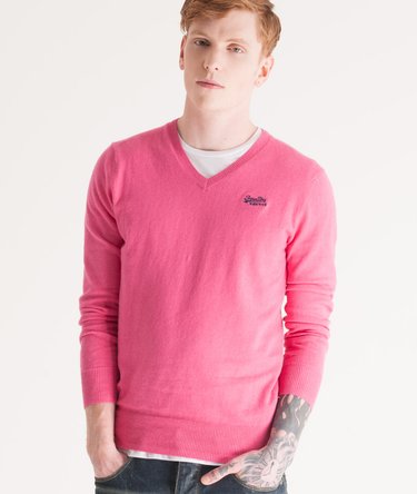 Orange Label Pulli mit V-Ausschnitt Image 1