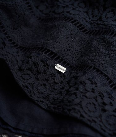 Lace Panel Skater Dress Image 7