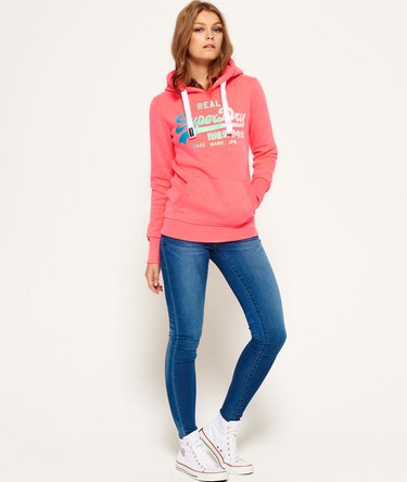 Vintage Logo Fade Hoodie Image 3
