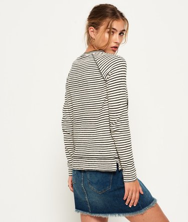 Amour Stripe Graphic Top Image 5