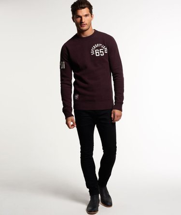 Core Appliqué sweater met ronde hals Image 3