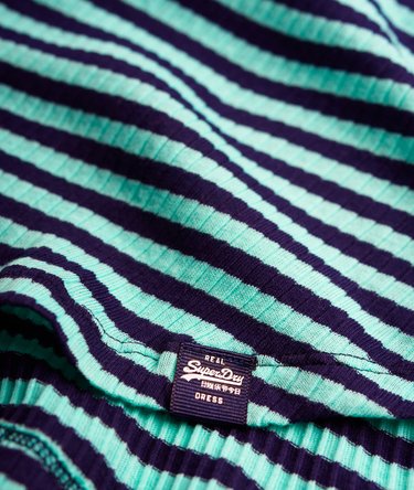 Sheer Rib Racer Dress Image 6