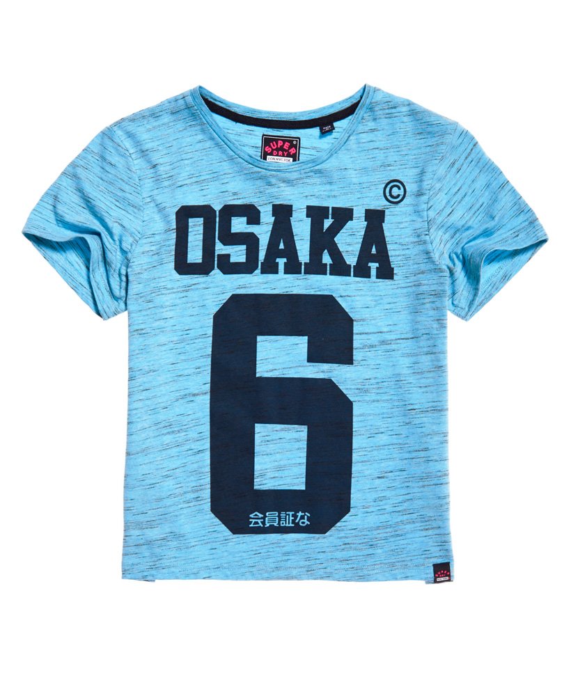 womens Osaka Boxy T-Shirt in Aquamarine | Superdry US