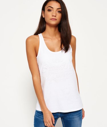 Vintage Logo Emboss Vest Top Image 1
