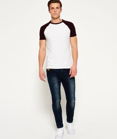 Orange Label Baseball Grit T-shirt Image 3