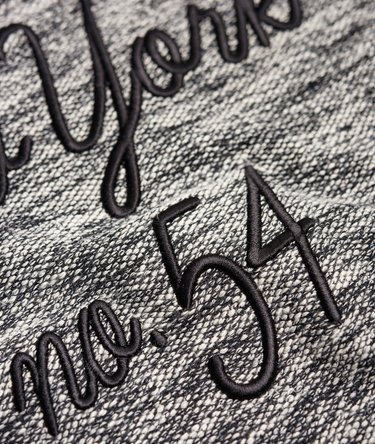 Embroidered Cut & Sew Crew Neck Sweatshirt Image 8