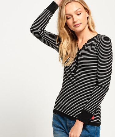 Essential Rib Grandad Top Image 1