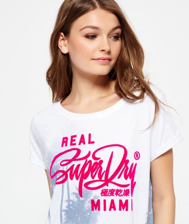 Miami Photographic Boyfriend T-shirt Image 4