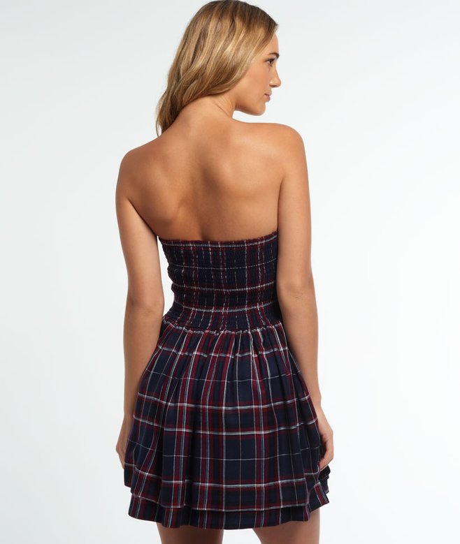 Savannah Prom Plaid Dress
