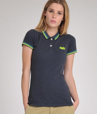 Tipped Collar Polo Image 1