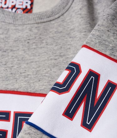 Retro randig sweatshirt Image 8