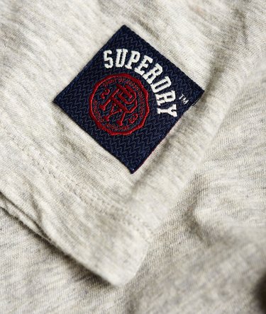 Varsity Applique Roll Cuff T-shirt Image 8