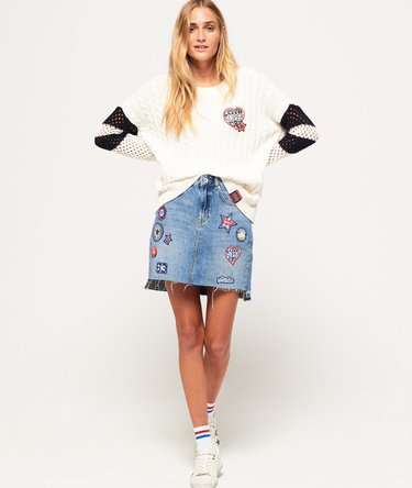 Varsity Spirit Slouch Crew Jumper Image 3