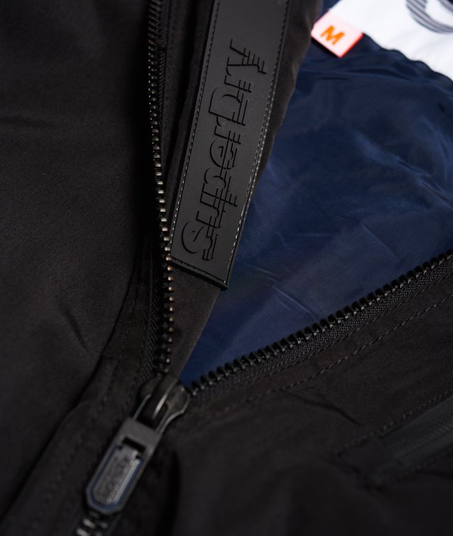 Moody Night Flight Lite Bomberjacke schwarz für Herren Superdry DE