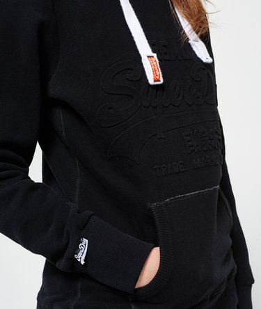 Embossed Logo Hoodie Image 5
