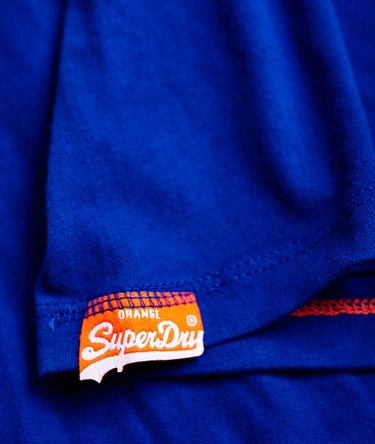 Orange Label Vintage T-Shirt mit Stickerei Image 7