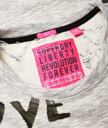 All Over Print Burnout Crew Jumper Image 6