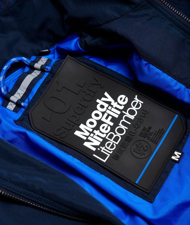 Moody Night Flight Lite Bomberjacke tintenblau für Herren