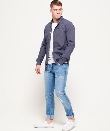 Chemise col boutonné à manches longues Ultimate Pinpont Oxford Image 3