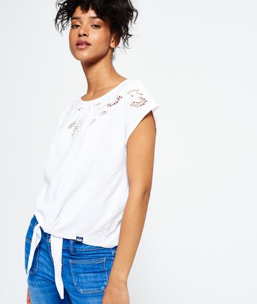 Cutwork Jungle Top Image 1