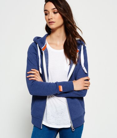 Orange Label Primary Zip Hoodie Image 4