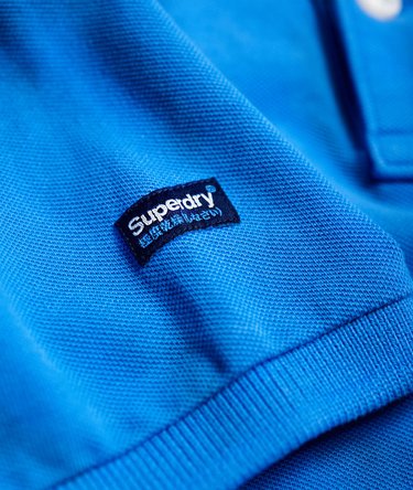 Vintage Destroyed Pique Polo Shirt Image 8