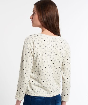 Glitter sweater met ronde hals Image 4
