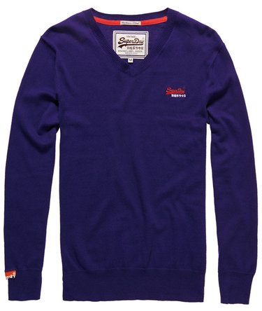 Orange Label strik med V-hals Image 2