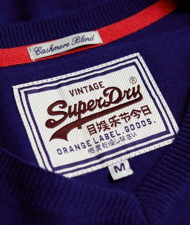 Orange Label strik med V-hals Image 5