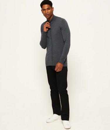 Call Sheet Merino Zip Track Top Image 3
