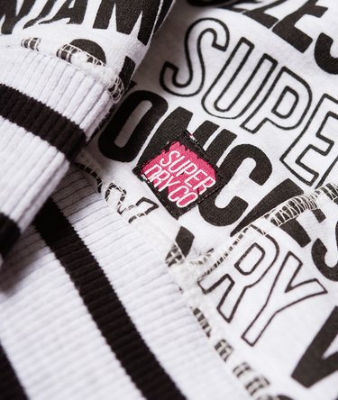 Logo All Over Print Zip Hoodie Image 7