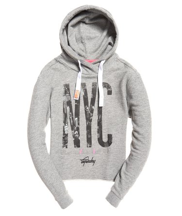 Sky Scraper Cropped Hoodie Image 2