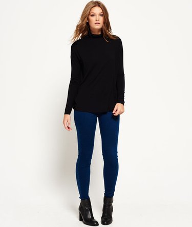 Slinky Turtleneck Top Image 4