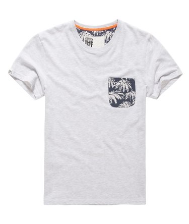 Festival Pocket T-skjorte med heldekkende trykk Image 1