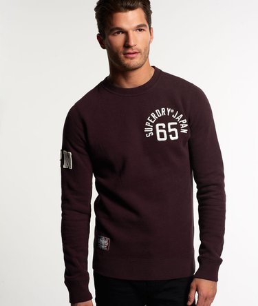 Core Appliqué sweater met ronde hals Image 1