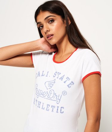 State Athletic Ringer T-Shirt Image 5