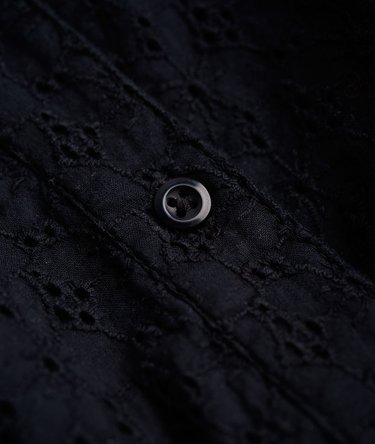 Broderie Utility Shirt Dress Image 6