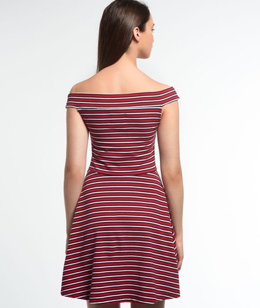 Bardot Skater Dress Image 3