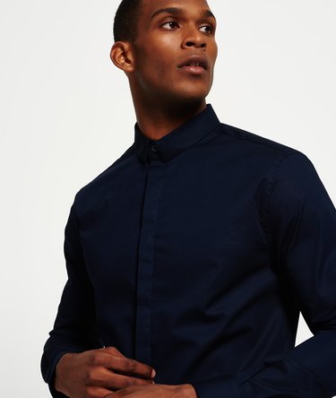 Camisa slim fit de manga larga Image 5