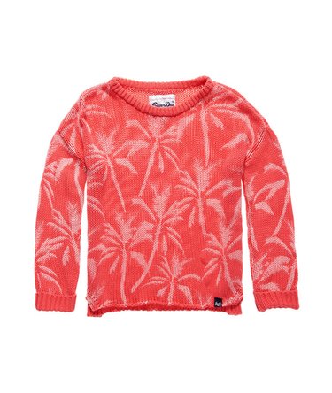 Jersey de punto Palm Print Slouch Image 2